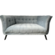 ARLO 2 SEATER CLOUD VELVET BUTTONED SOFA