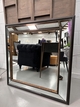 Black/Gold Frame Vintage Mirror