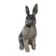 Blue White Pattern Standing Rabbit