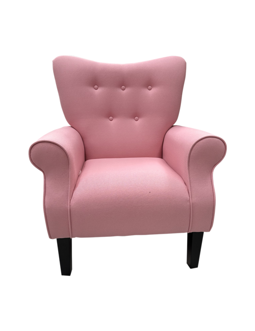 Hana Chair In Pink Fabric