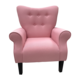 Hana Chair In Pink Fabric