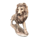 Aged Silver walking Lion