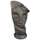Black Face With Quiff Vase