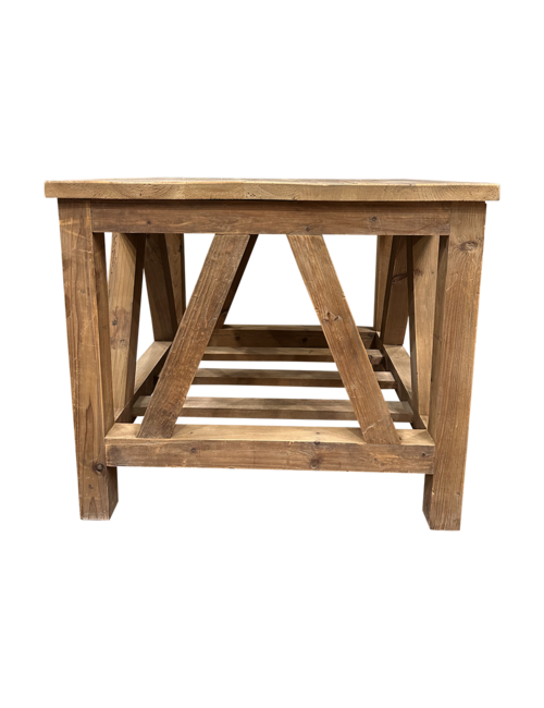 solid wood side table