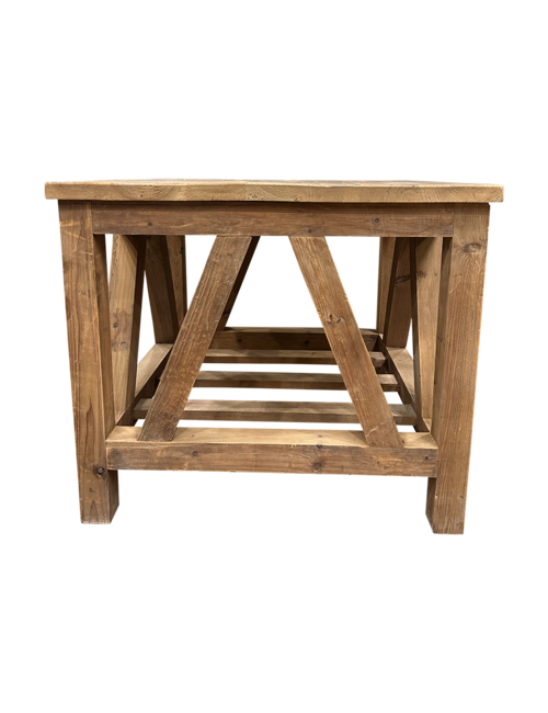 solid wood side table