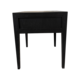 Black Oak Side Table