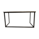 150Cml Metal And Wood Console