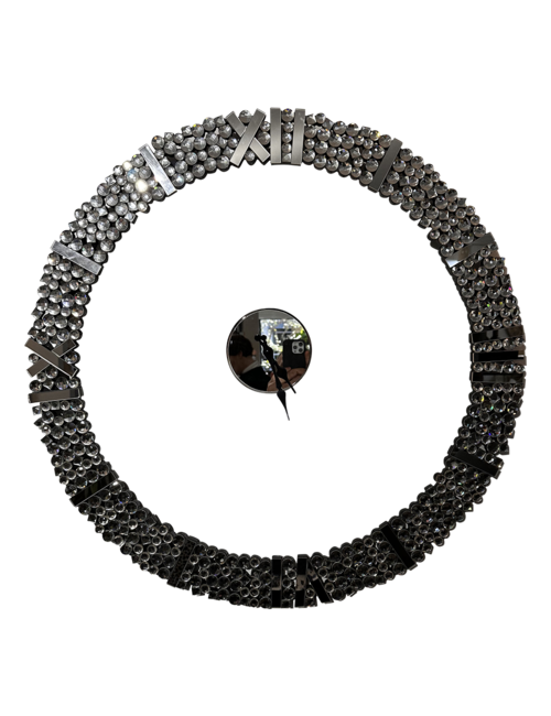 Large Mirrorred Clock