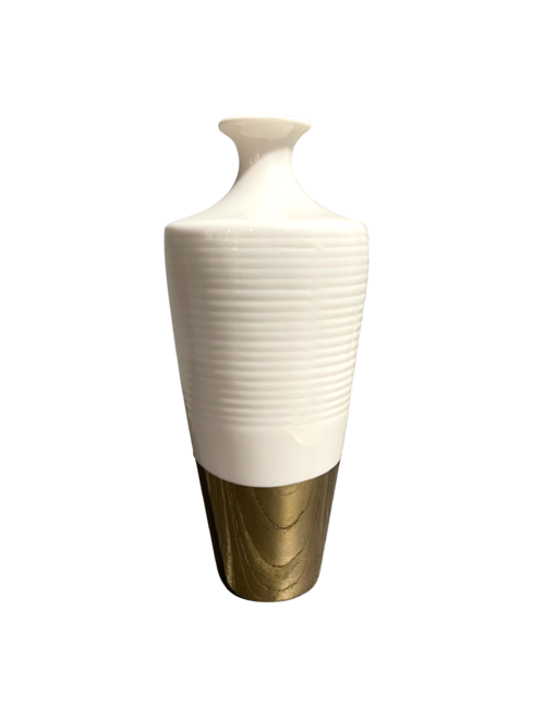 URN PATTERN GOLD DIPPED VASE