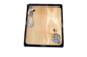 Oak Cutting Board And Spreader With Shell Motif