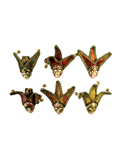 Colours Hanging Venetian Masks