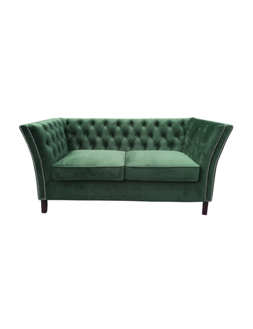 Sebastion Dark Green 2 Seat Sofa
