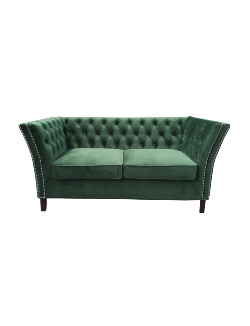 Sebastion Dark Green 2 Seat Sofa