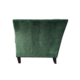 Sebastion Dark Green 1 Seat Sofa