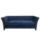 Sebastion Dark Blue 3 Seat Sofa-Due June 2024