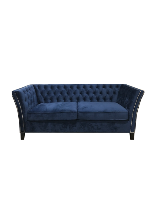 Sebastion Dark Blue 2 Seat Sofa- Due June 2024