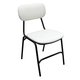 WHITE CLOONEY DINING CHAIR