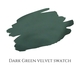 Sebastion Dark Green 1 Seat Sofa