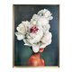 ACRYLIC - LADY WITH PEONIE HAIR - 80CMW X 120CMH