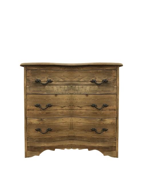 NATURAL PINE CHEST OF DRAWERS