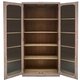 96CMW NATURAL ELM ANTHONY DISPLAY CABINET