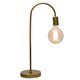 GOLD INDUSTRIAL CURVE TABLE LAMP