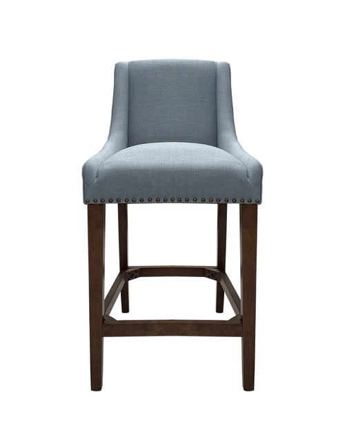 Vivian Vintage Blue Counter Stool