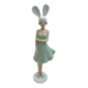 GIRL IN GREEN BUNNY EARS 