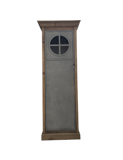 197Cm Slim Porthole Cabinet