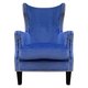 ASHTON ARMCHAIR IN ROYAL BLUE VELVET