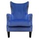 ASHTON ARMCHAIR IN ROYAL BLUE VELVET