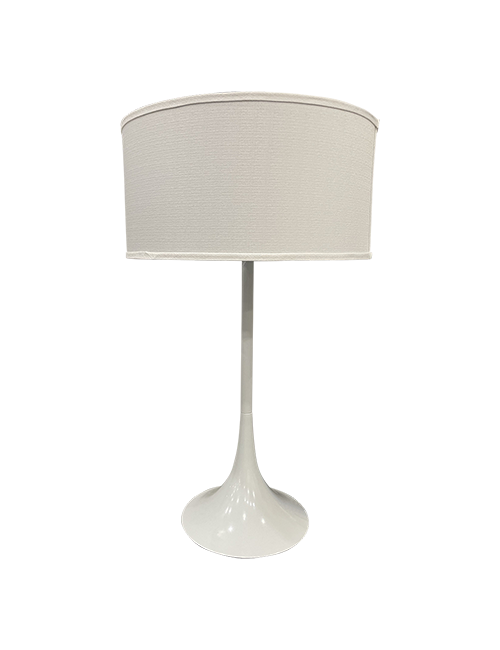 WHITE EMERALD TABLE LAMP