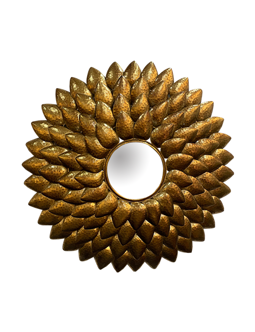 89Cmd Gold Petal Mirror
