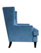 Hudson Armchair In Dark Aqua Velvet