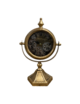 GOLD COG CLOCK ON STAND