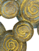 119Cml Aged Gold Wall Art