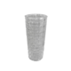 Small Cyl. Vase With Weave Pattern
