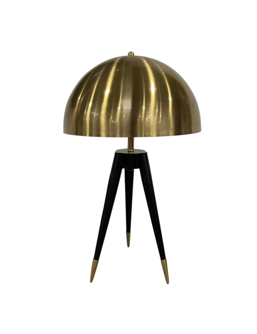 GOLD DOME TRI-LEG TABLE LAMP