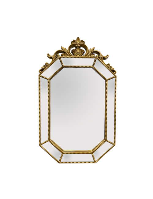 105CMH GOLD FRENCH STYLE MIRROR