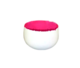 Hot Pink And White Bowl