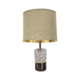 Gold Glass Stem Table Lamp
