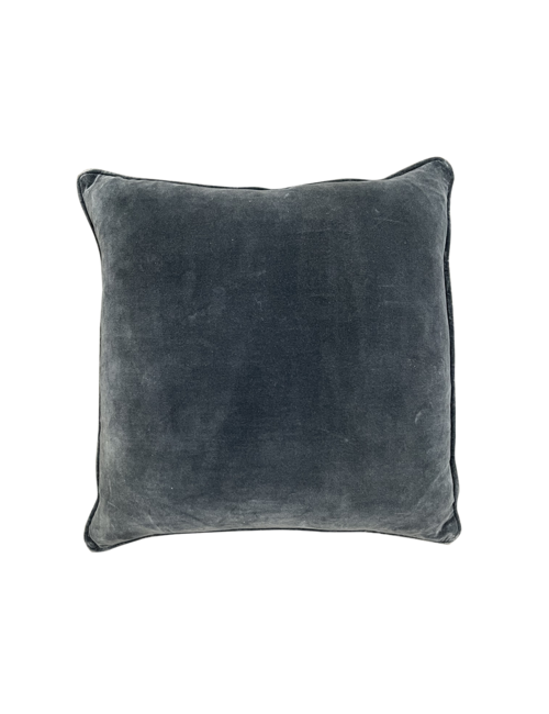 Reba Contrast Cushion - Dark Grey