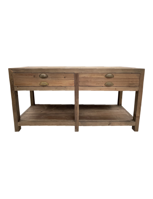 RECLAIMED PINE CONSOLE TABLE