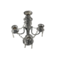 Silver 5 Candle Candelabra