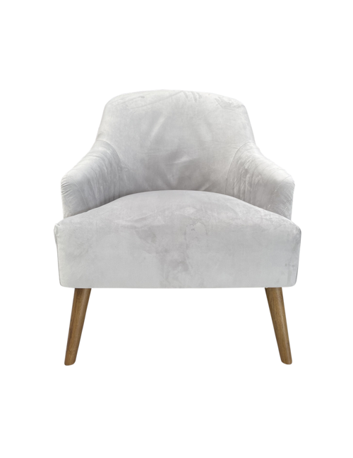 Silver Grey Occasional Chair