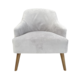 Silver Grey Occasional Chair