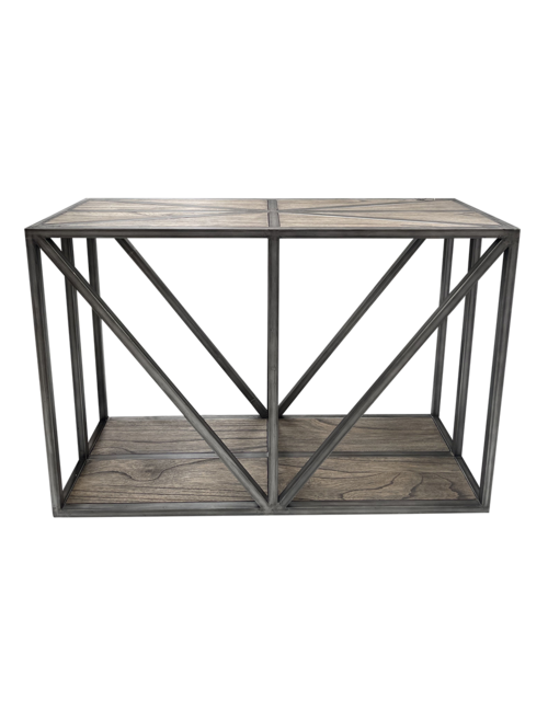 IRON AND WOOD ENGINEER CONSOLE