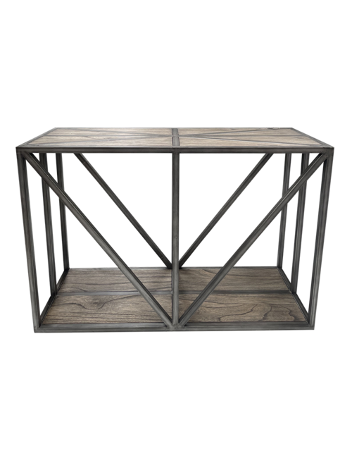 IRON AND WOOD ENGINEER CONSOLE