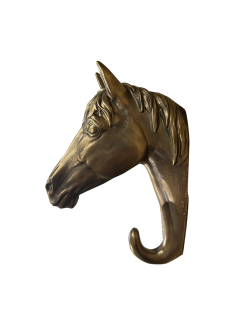 BRASS COLOURED HORSE HOOK