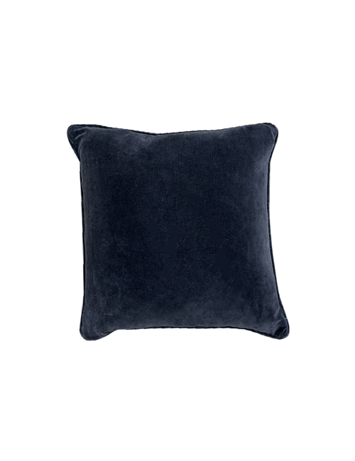 Reba Contrast Cushion - Navy